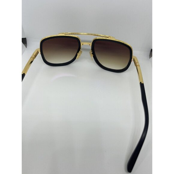 New With Defect DITA MACH-S DTS412-A-01 YELLOW GOLD MATTE BLACK For Men Stylish - Picture 7 of 11